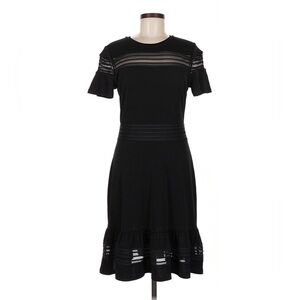 Michael Kors Black Ruffle Sleeve Dress